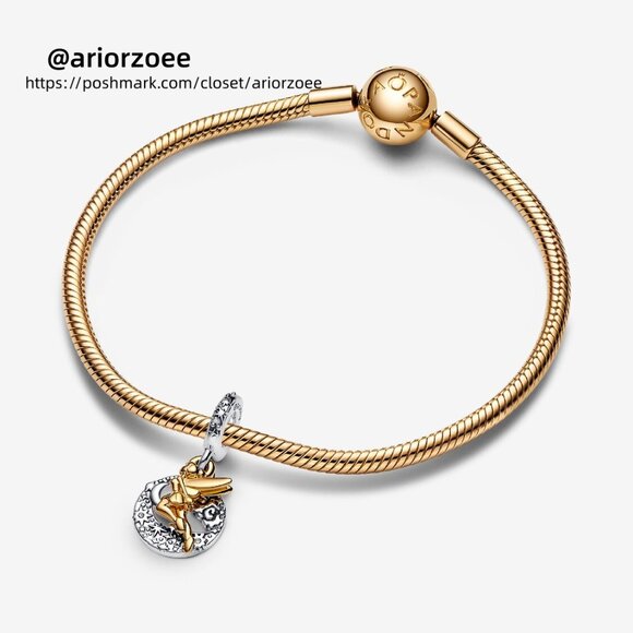 Pandora Disney Tinker Bell Celestial Night Dangle Charm - Picture 3 of 5